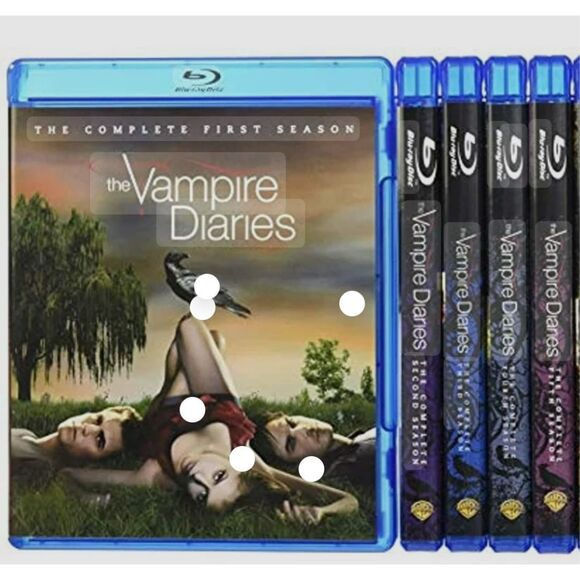 The Vampire Diaries Seasons 1-5 Blu-ray Set – Excellent Condition - Picture 1 of 9
